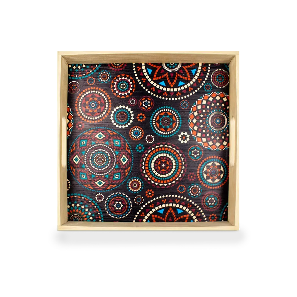 Acrylic Dot Art Tray Price in Pakistan Main image