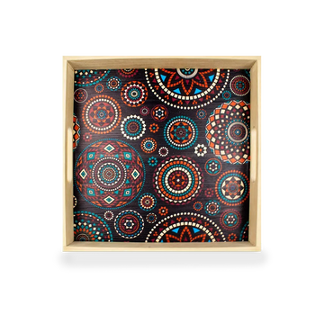 Acrylic Dot Art Tray Price in Pakistan