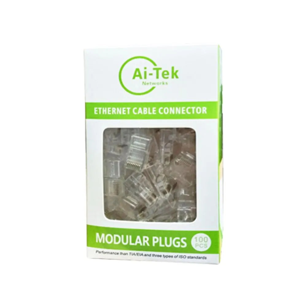 Ai-Tek UTP CAT6 Gigabit Ethernet connector Price in Pakistan  Main image