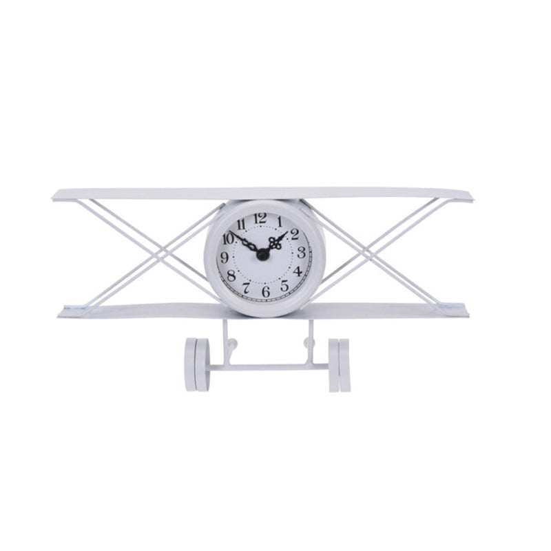 Airplane Shape Table Clock