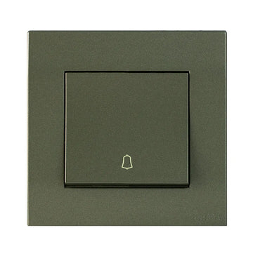 Akoya 1 Gang 2 Way Flush Switch gun matalic Price in Pakistan