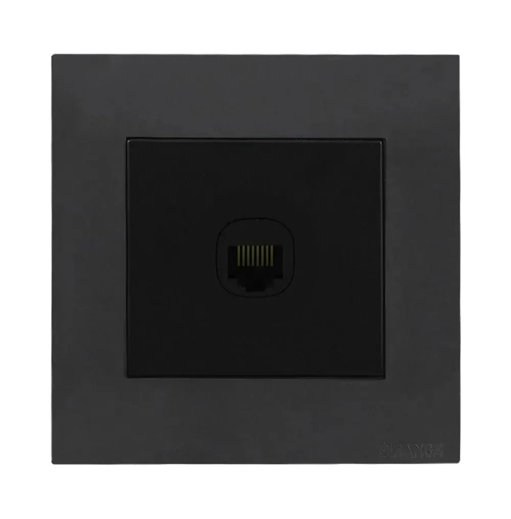 Akoya 6 Gang 2 Way Flush Switch with Indicator Gun Metallic Price in Pakistan Main image