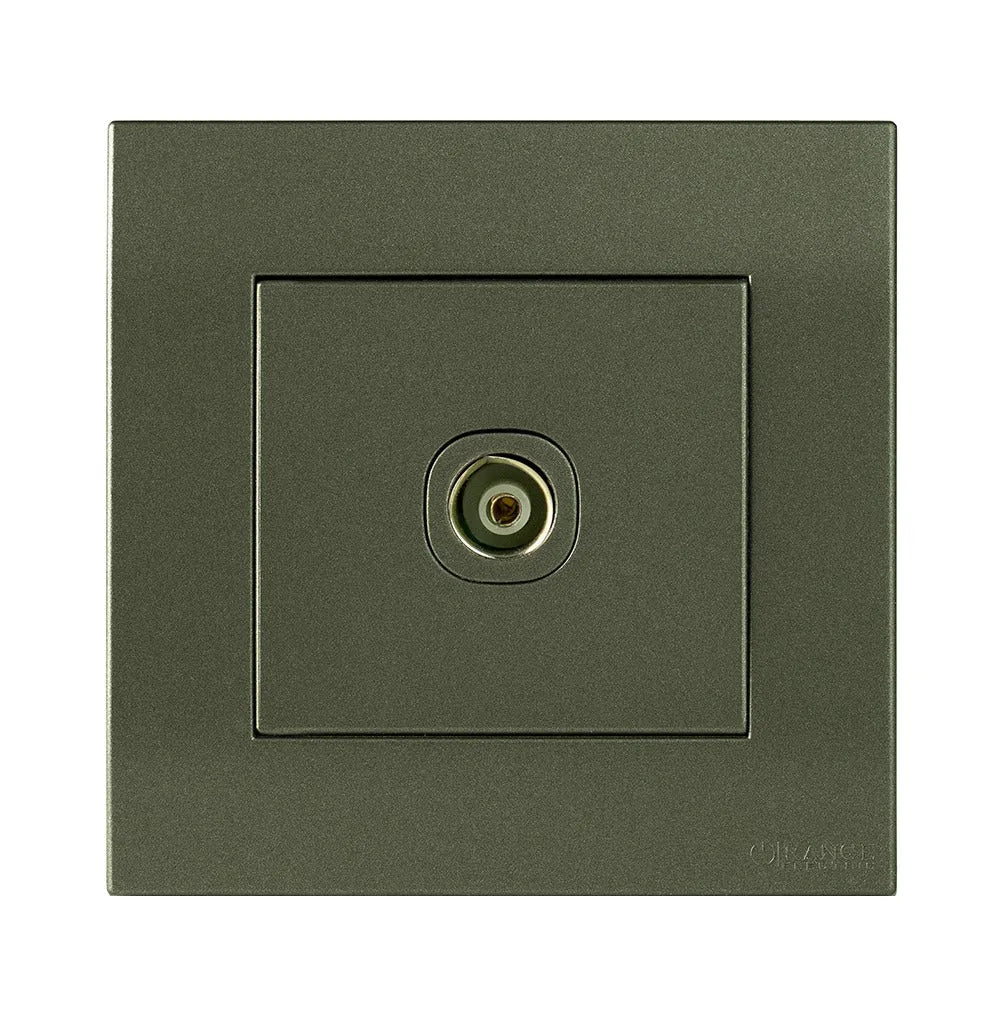 Akoya 1 Gang 4 Wire Telephone Outlet Topaz Price in Pakistan