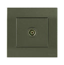 Akoya 1-2 Gang TV Co – Axial Outlet 75 Ohm