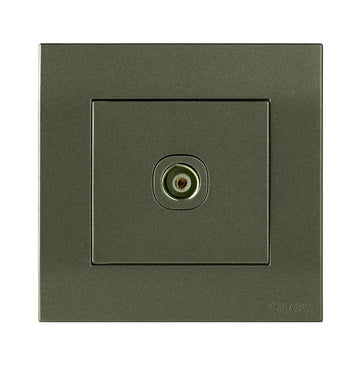Akoya 1 Gang 4 Wire Telephone Outlet Topaz Price in Pakistan