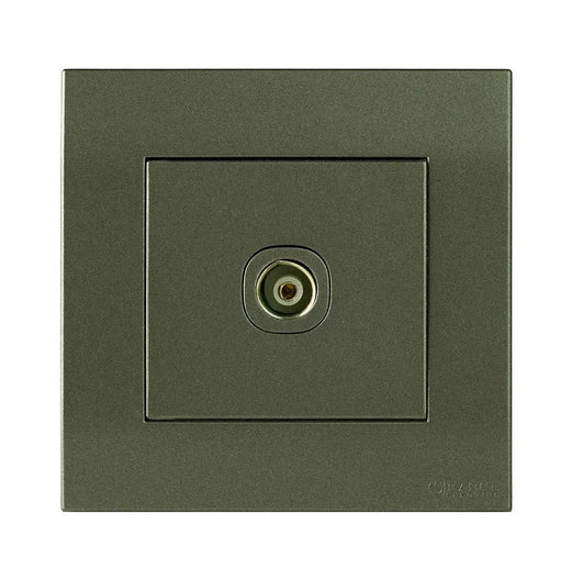 Akoya 1 Gang 4 Wire Telephone Outlet Topaz Price in Pakistan