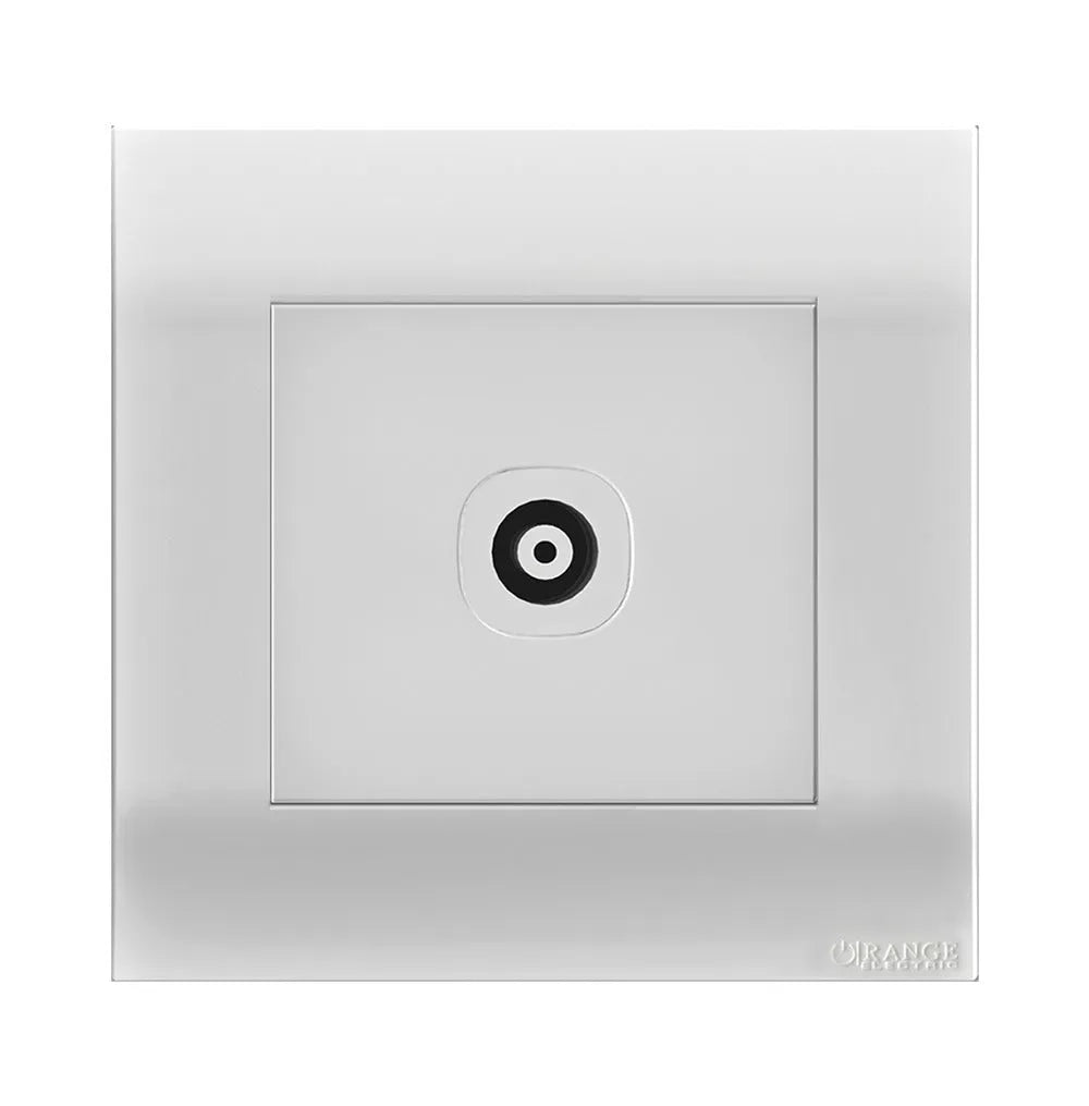 Akoya 2 Gang 8 wire 8 contact Telephone Outlet Black Price in Pakistan