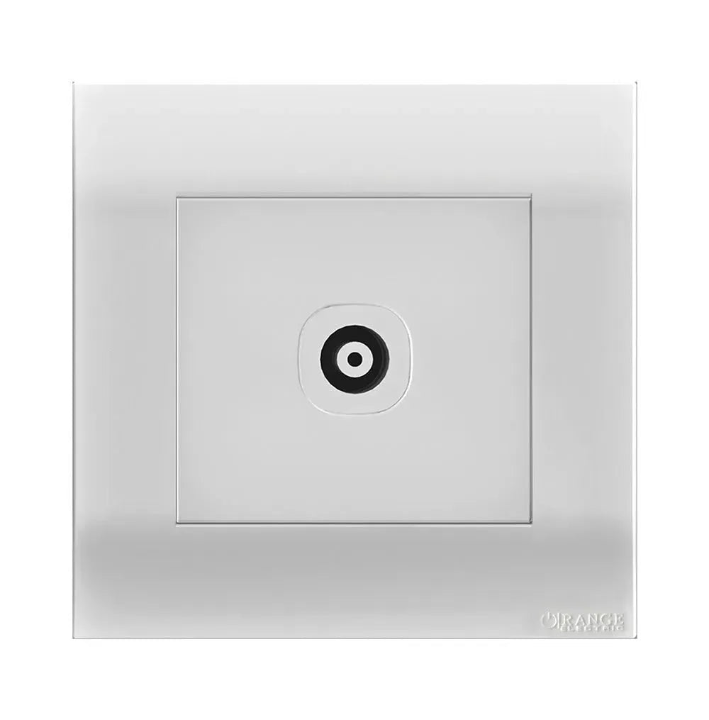 Akoya 2 Gang 8 wire 8 contact Telephone Outlet Black Price in Pakistan