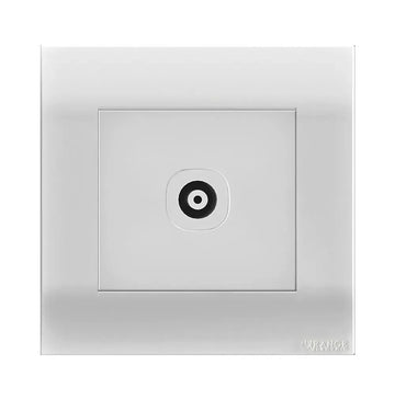 Akoya 2 Gang 8 wire 8 contact Telephone Outlet Black Price in Pakistan
