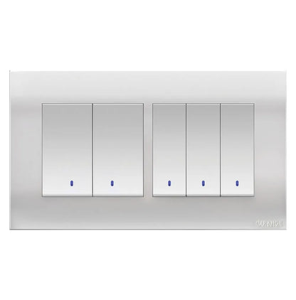 Casablanca 1 8 Gang Flush Switch 10Amp Price in Pakistan