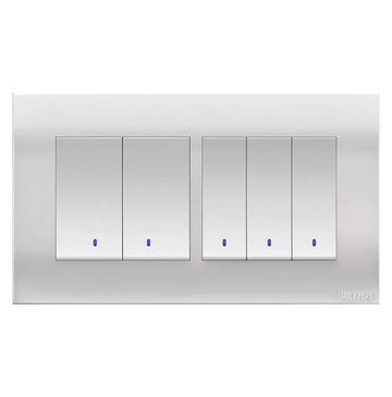 Casablanca 1 8 Gang Flush Switch 10Amp Price in Pakistan