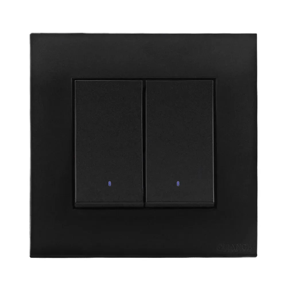 Akoya 6 Gang Flush Switch with Indicator Gun Metallic Price in Pakistan