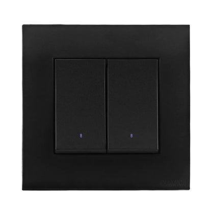 Akoya 6 Gang Flush Switch with Indicator Gun Metallic Price in Pakistan