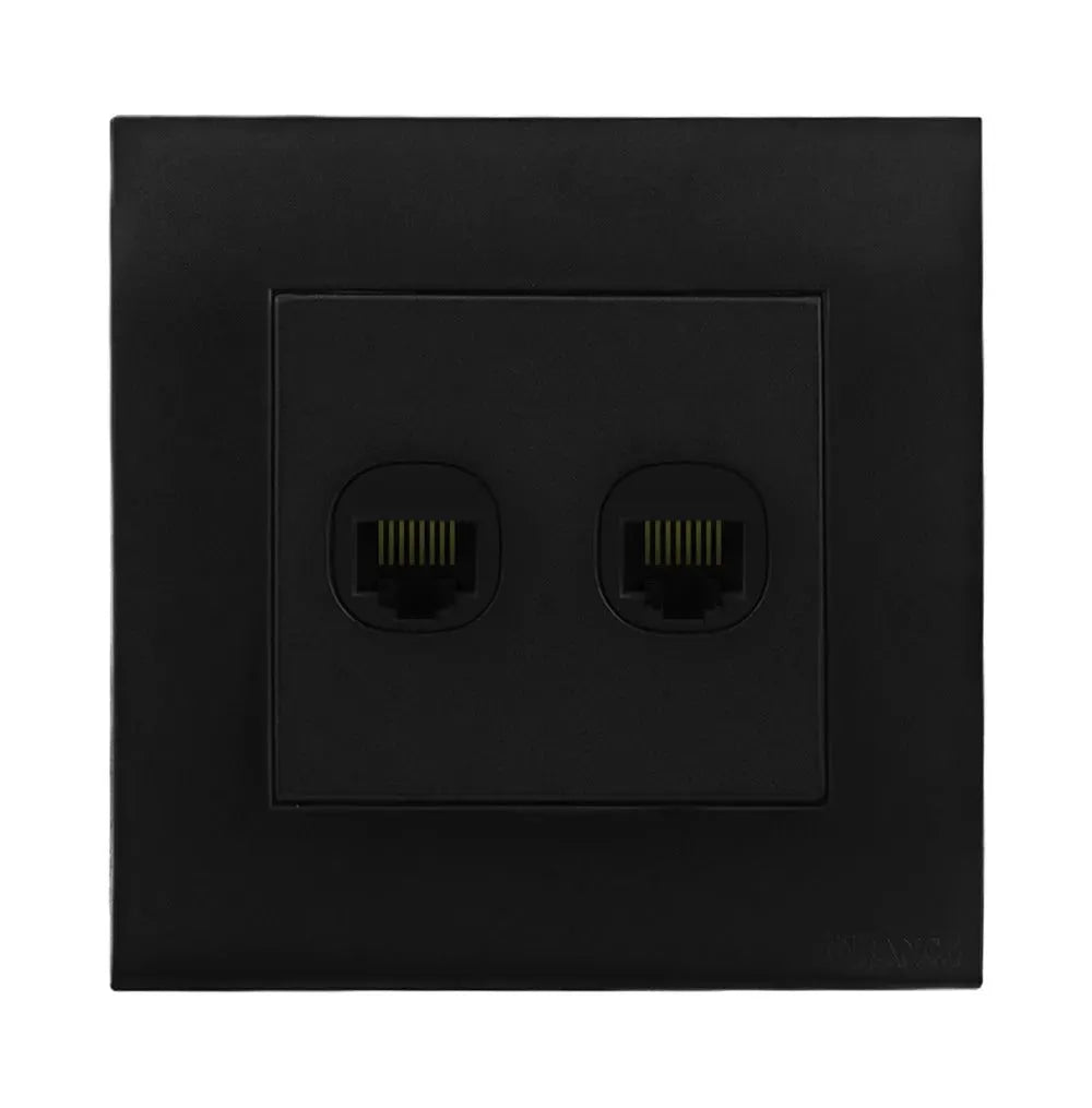 Akoya 1-2 Gang 8 wire 8 contact Telephone Outlet Secondary image
