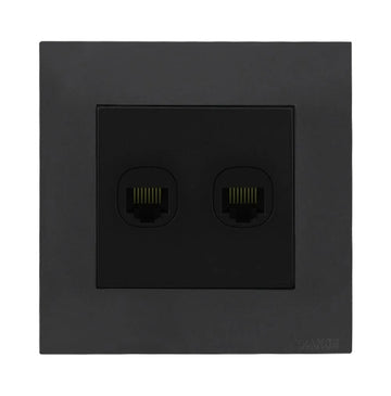 Akoya 6 Gang 2 Way Flush Switch with Indicator White Price in Pakistan
