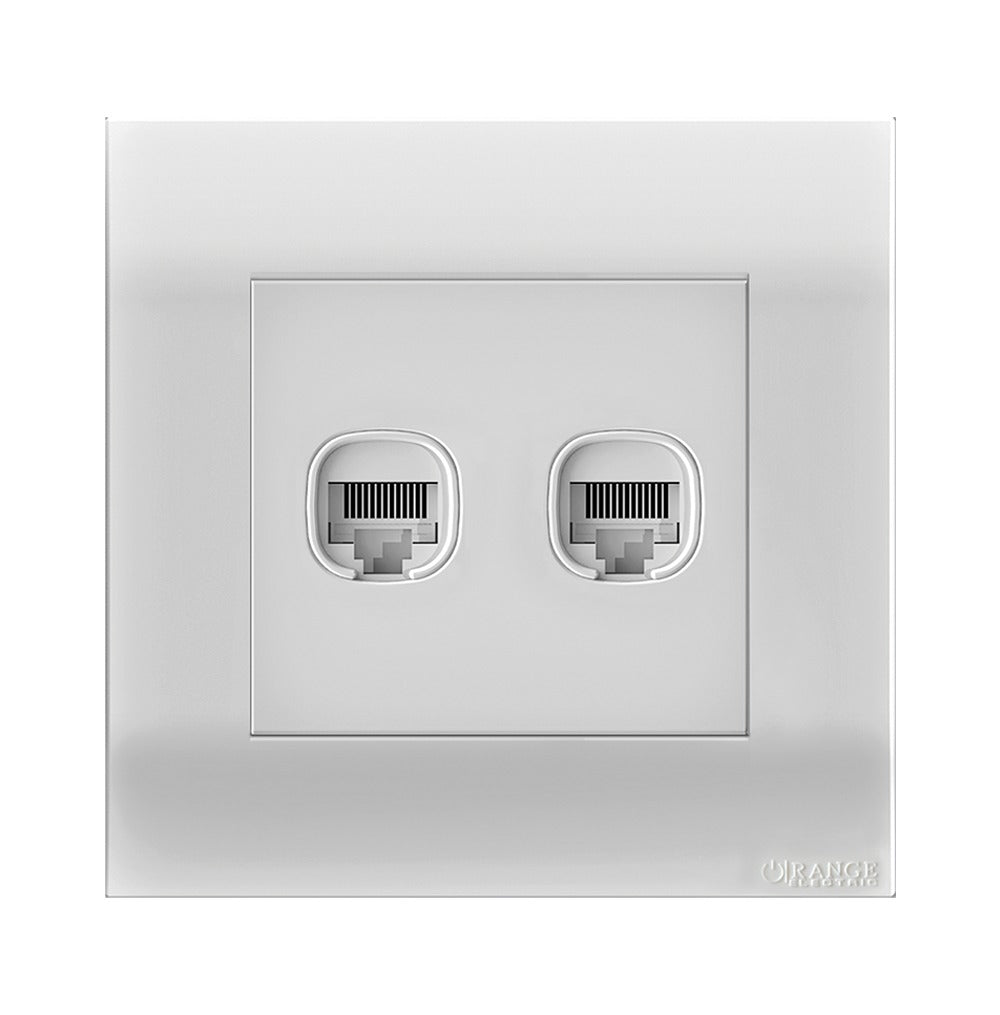 Akoya 2 Gang 2 Way Flush Switch with Indicator Gun Metallic Price in Pakistan