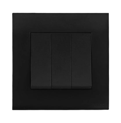 Orange Akoya 4 Gang Flush Switch Topaz Color Price in Pakistan