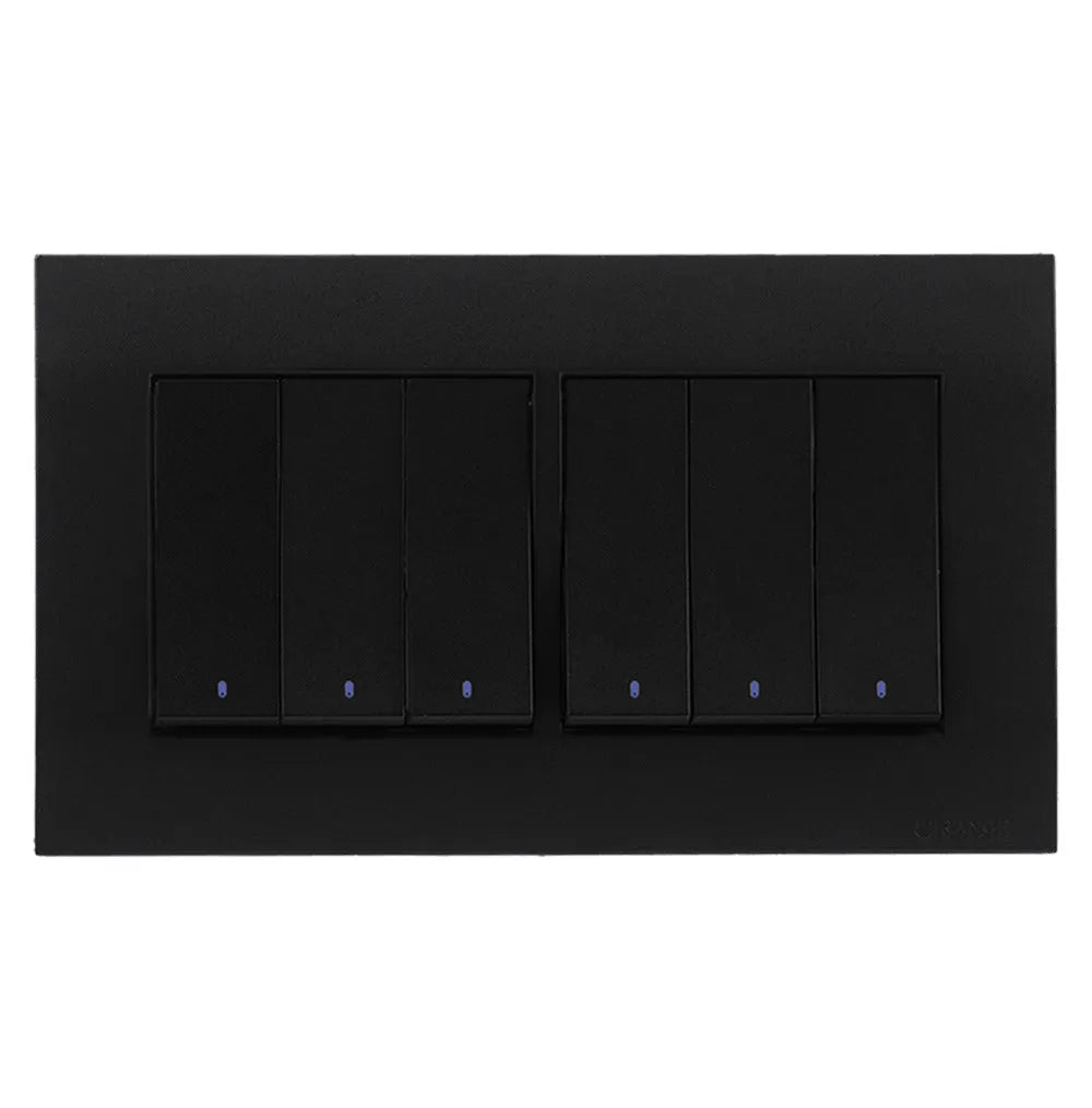 akoya 1 6 gang flush switch with indicator Price in Pakistan