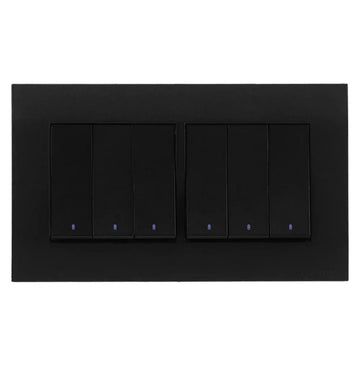 akoya 1 6 gang flush switch with indicator Price in Pakistan
