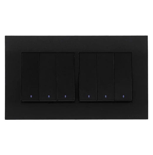 akoya 1 6 gang flush switch with indicator Price in Pakistan