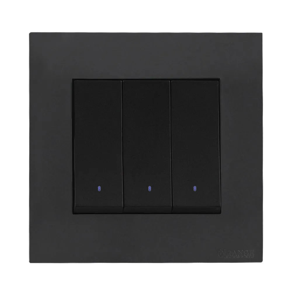 Akoya 1 Gang Flush Switch with Indicator Gun Metallic Price in Pakistan