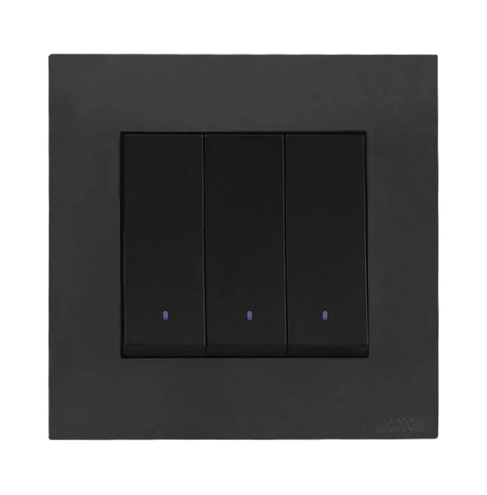 Akoya 1 Gang Flush Switch with Indicator Gun Metallic Price in Pakistan