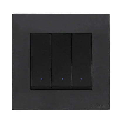 Akoya 1 Gang Flush Switch with Indicator Gun Metallic Price in Pakistan