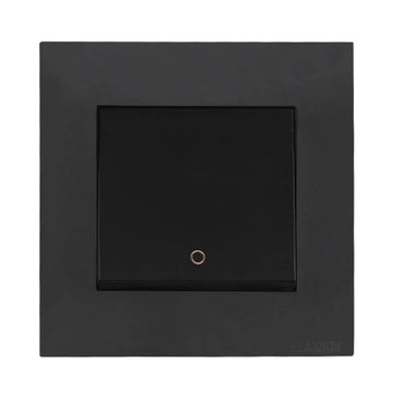 Akoya 4 gang Switches + 1 Dimmer Gun Metallic Price in Pakistan