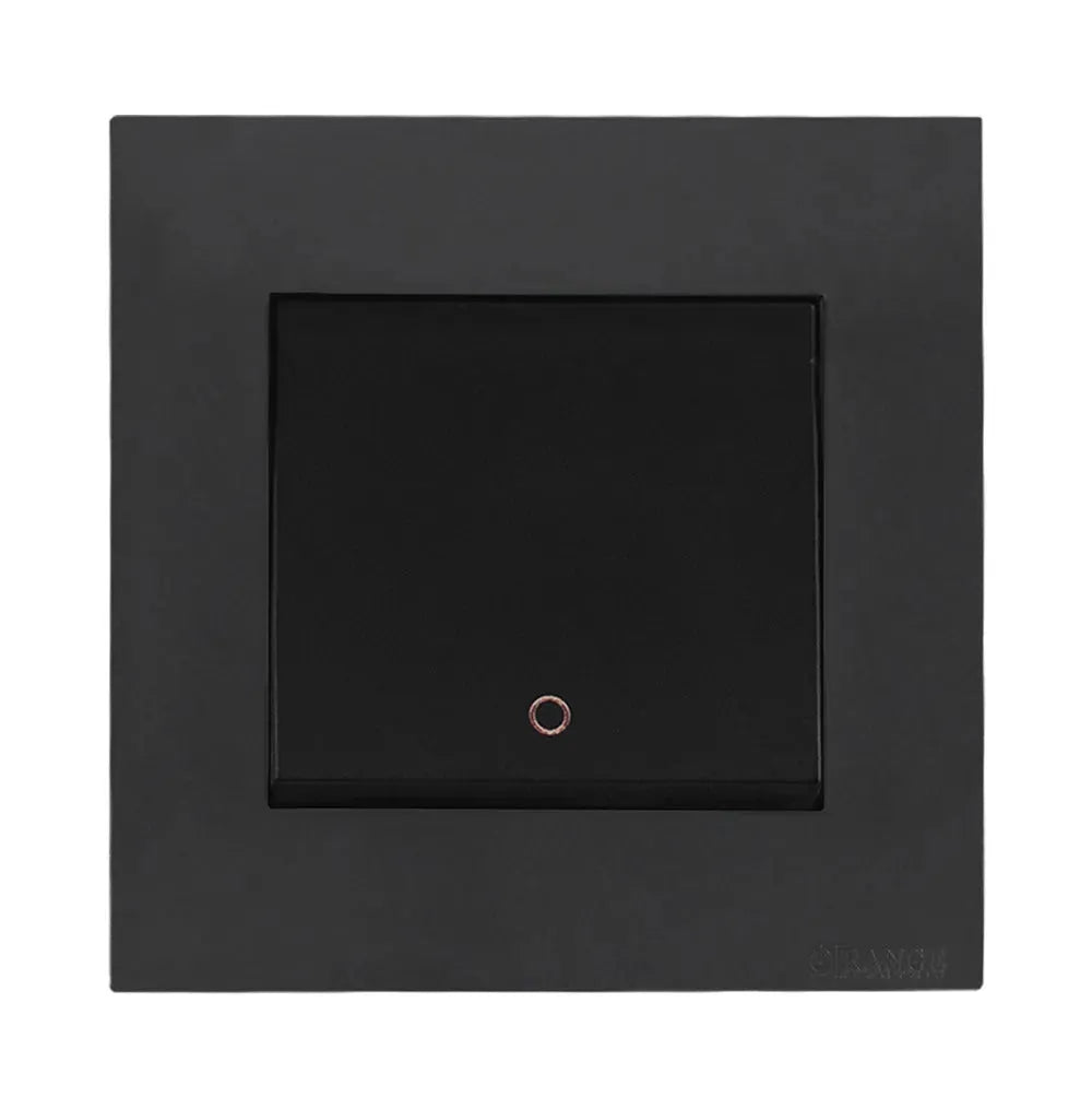 Akoya 4 gang Switches + 1 Dimmer Gun Metallic Price in Pakistan