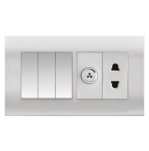 Akoya 2 Gang USB Charger Outlet Gun Metalic Price in Pakistan