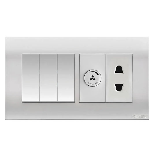 Akoya 2 Gang USB Charger Outlet Gun Metalic Price in Pakistan