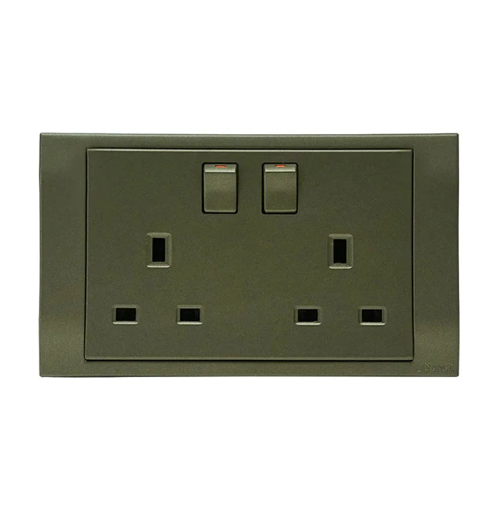 Scintilla 2 Gang Silver Flush Switch Price in Pakistan