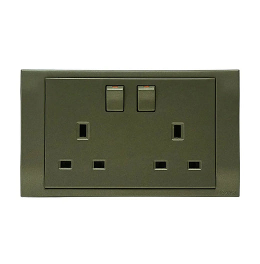 Scintilla 2 Gang Silver Flush Switch Price in Pakistan