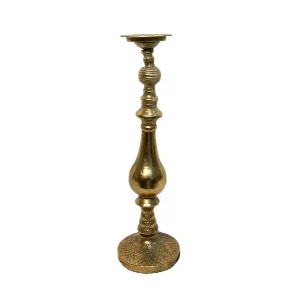 Antique Brass Candle Holder Secondary image