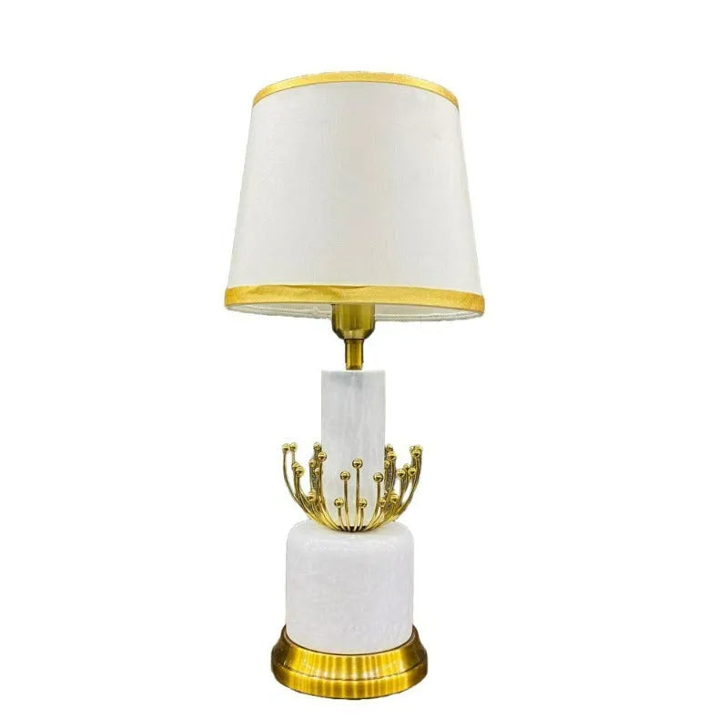 Antique White Marble Table Lamp Price in Pakistan Main image