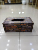 Artibetter Wood Antique Tissue Holder Box