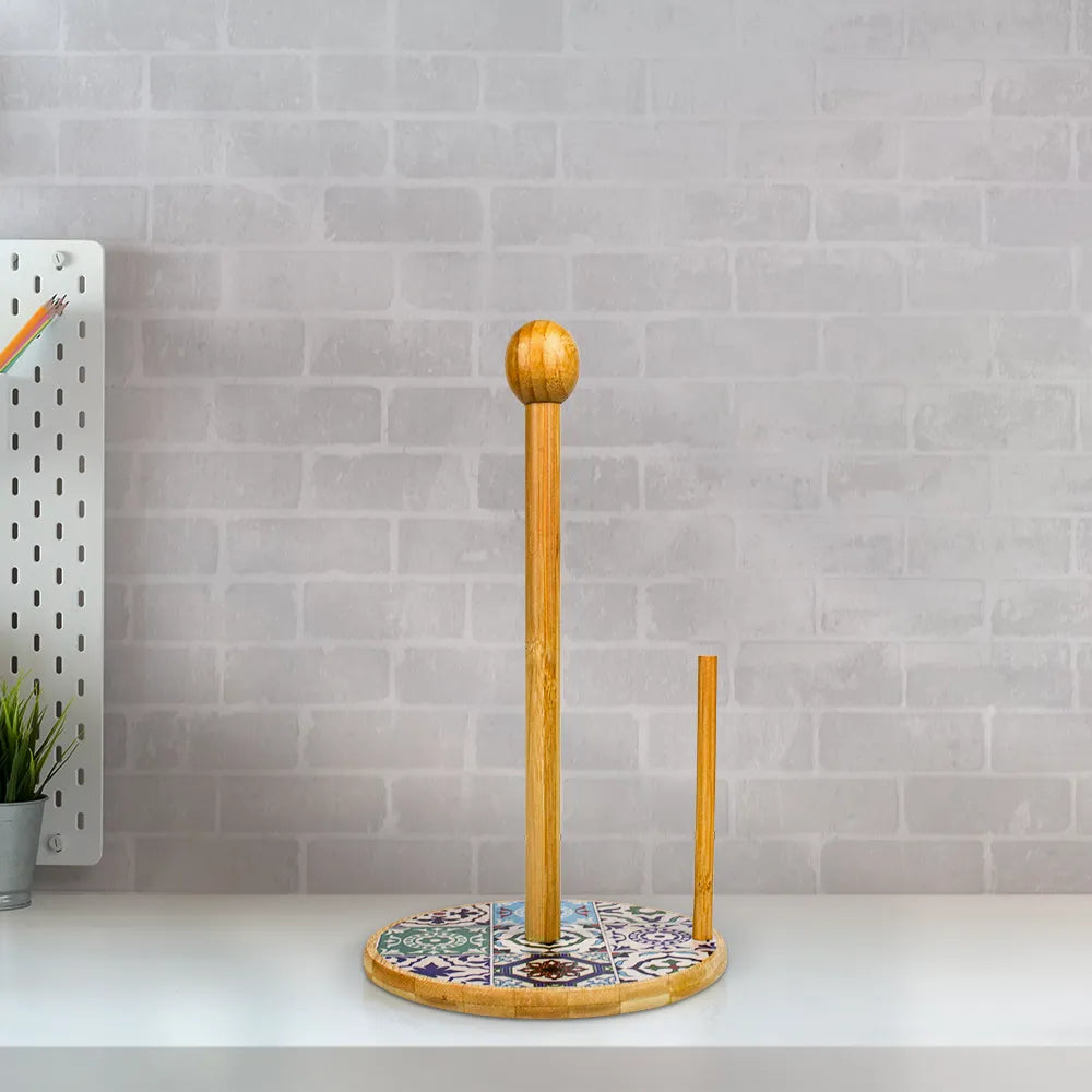 Artistic Wooden Tissue Roll Holder Stand Price in Pakistan Main image
