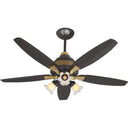 Astro Super Nova NC Black Golden 56 inch Ceiling Fan