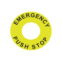 Autonics SA-NS Emergency Switch Nameplate