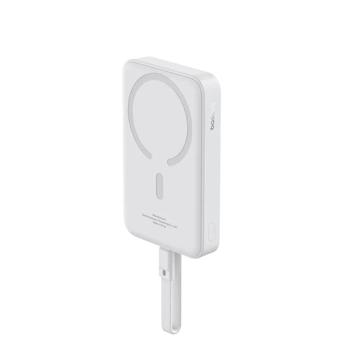 Baseus Magnetic Mini Wireless Power Bank White Price in Pakistan