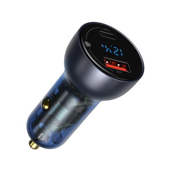 Baseu Digital Display QC+PPS Dual Quick Car Charger in Pakistan