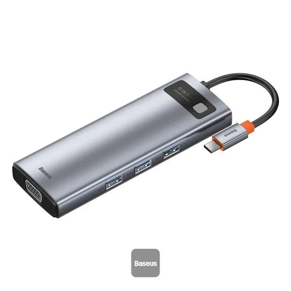Baseus Metal Gleam Series 9-in-1 Multi-functional Type-C HUB Secondary image