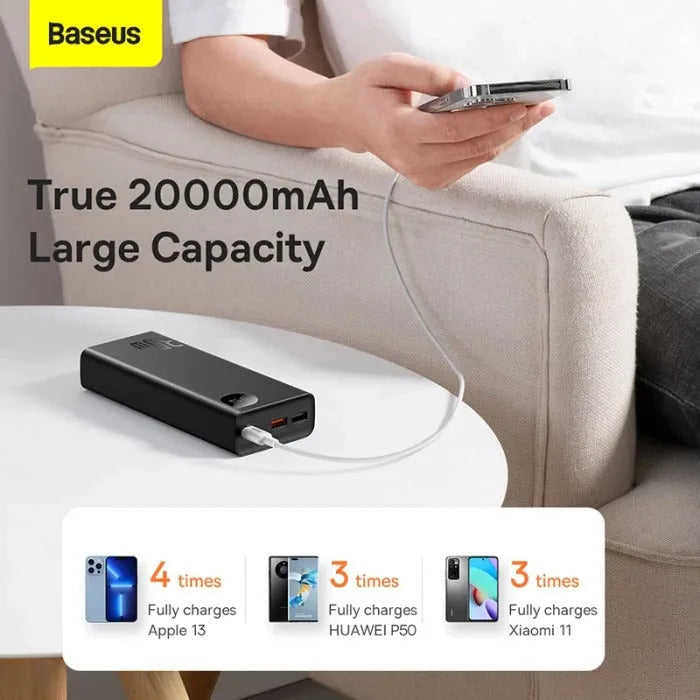 Baseus Adaman Metal Dispaly Power Bank 2000mAh Price in Pakistan