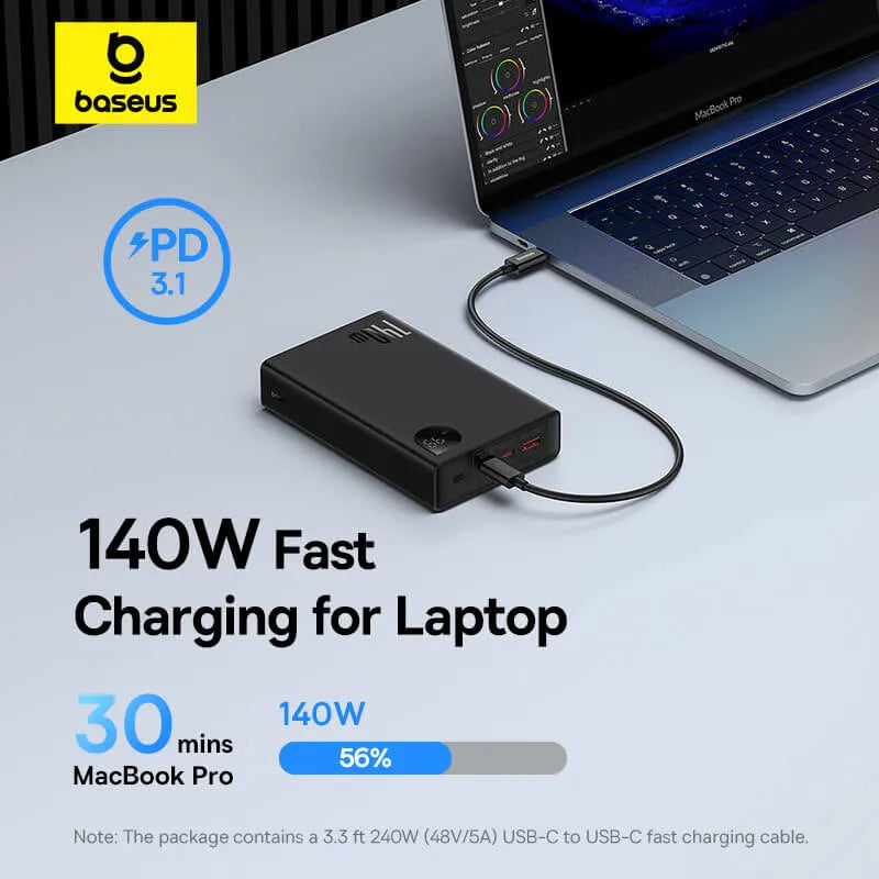 Baseus Adaman Power Bank Black Price in Pakistan 