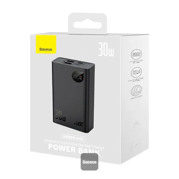 Baseus Adaman2 Digital Display Fast Charge Power Bank 20000mAh Secondary image