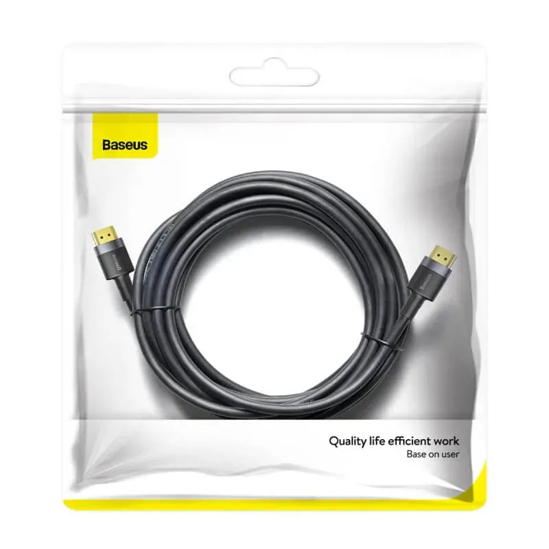 Baseus Cafule 4KHDMI Male To 4KHDMI Male Adapter Black Price in Pakistan Main image
