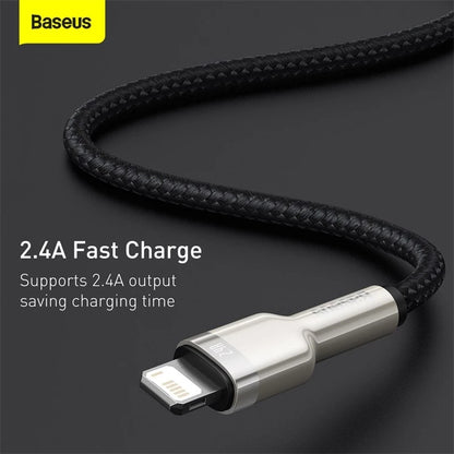 Baseus Cafule Fast Charging Data Cable Black Price in Pakistan