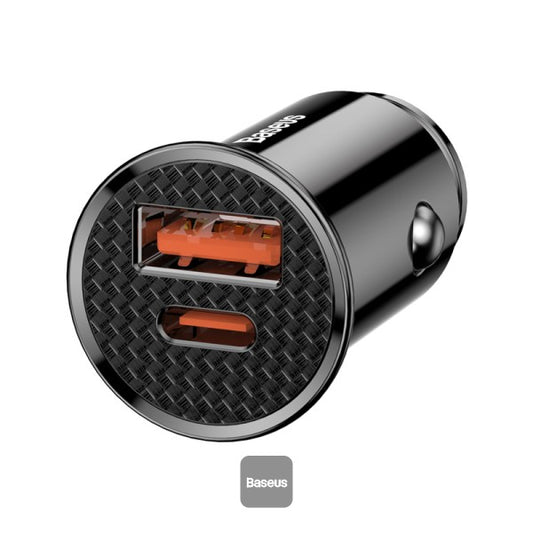 Baseus Circular Plastic A+C 30w PPS Car Charger Price in Pakistan