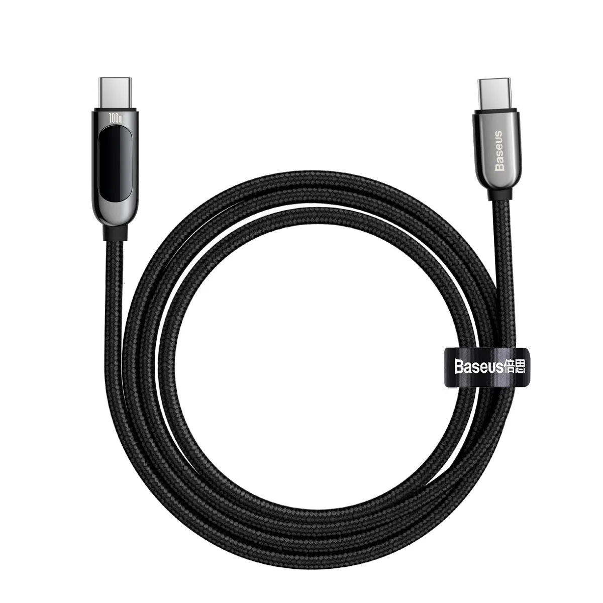 Baseus Display 100W Fast Charging Data Cable Type-C to Type-C Secondary image