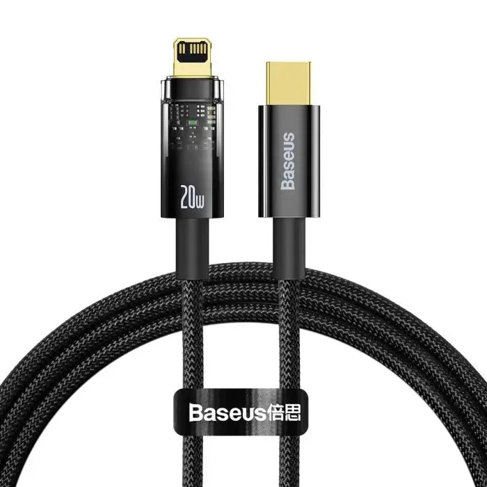 Baseus Explorer Fast Charging Data Cable Black Price in Pakistan 